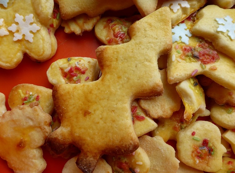 Christmas Tree Butter Cookies Recipe