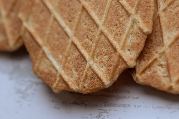 Belgium Butter Waffle Cookies - Biscuit Recipe