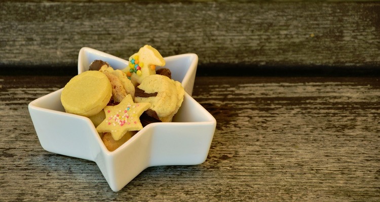 Sprinkled Shortbread Cookies Recipe