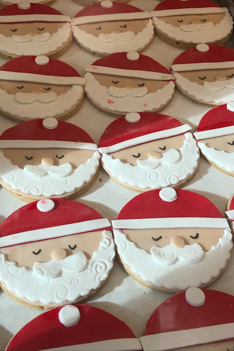 Santa Cookies Recipe