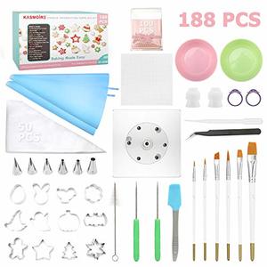 Includes Holiday-Themed Cookie Cutters, Molds, Icing Bags, Tips and More
